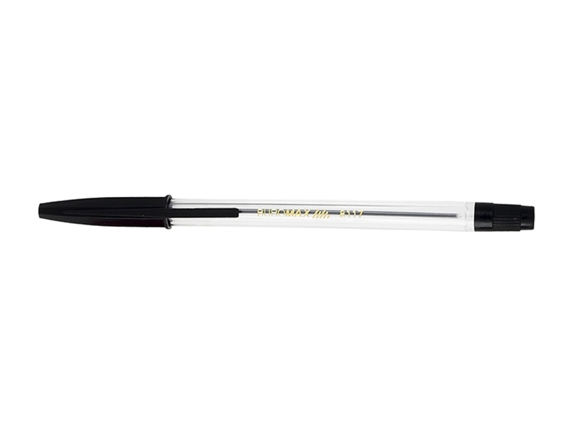 Ручка кулькова чорна 0,7мм CLASSIC
