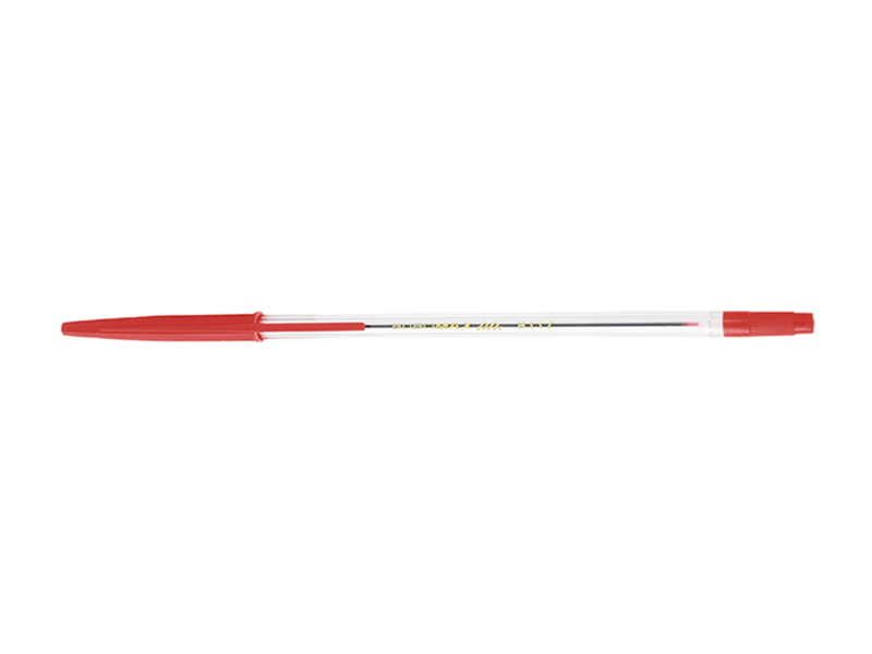 Ручка кулькова червона 0,7мм CLASSIC