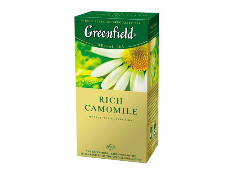 Чай травяний пакетований Greenfield 25пак Rich Camomile