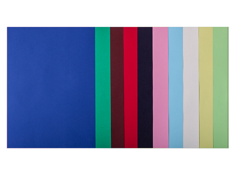 Бумага цветная А4 80г/м2 DARK+PASTEL, 20 листов (10 цветов), темный + пастель