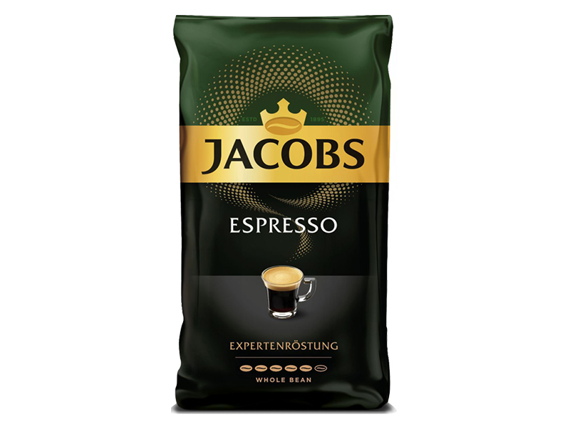 Кава Jacobs в зернах Expresso 1000г, пакет