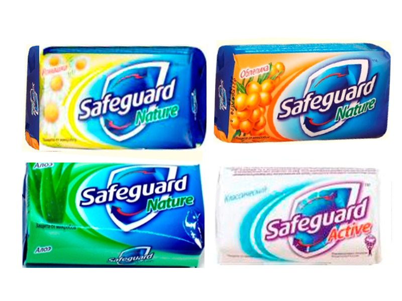 Мило туалетне Safeguard 90г антибактеріальне