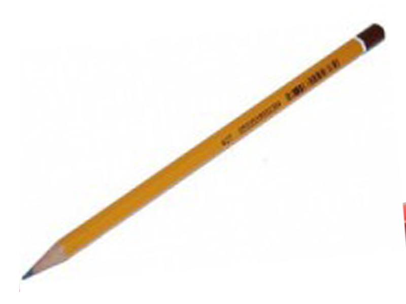 Олівець графітовий 2В без ластика Koh-i-Noor технічний