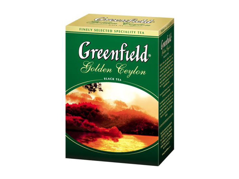 Чай чорний розсипний Greenfield 100г Golden Ceylon, лист