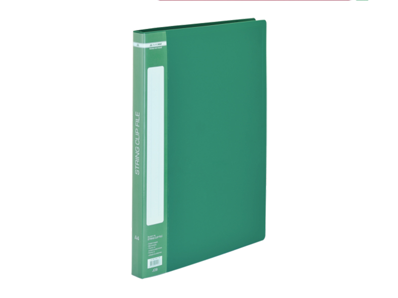 Папка-швидкозшивач (Clip-А) А4, пластик 700мкм, Buromax, зелений