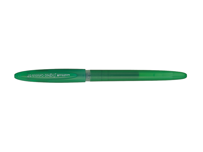 Ручка гелева зелена 0,4мм uni-ball-170 Signo GELSTICK