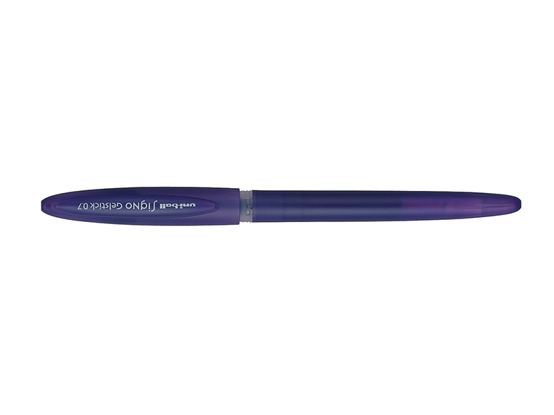 Ручка гелева фіолетова 0,4мм uni-ball-170 Signo GELSTICK