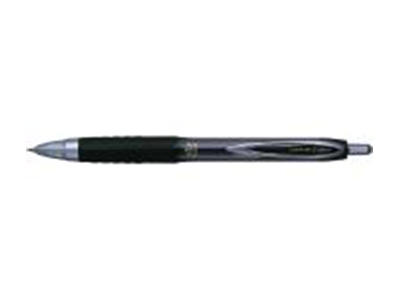 Ручка гелева чорна автоматична 0,3мм uni-ball Signo 207.(0,5)