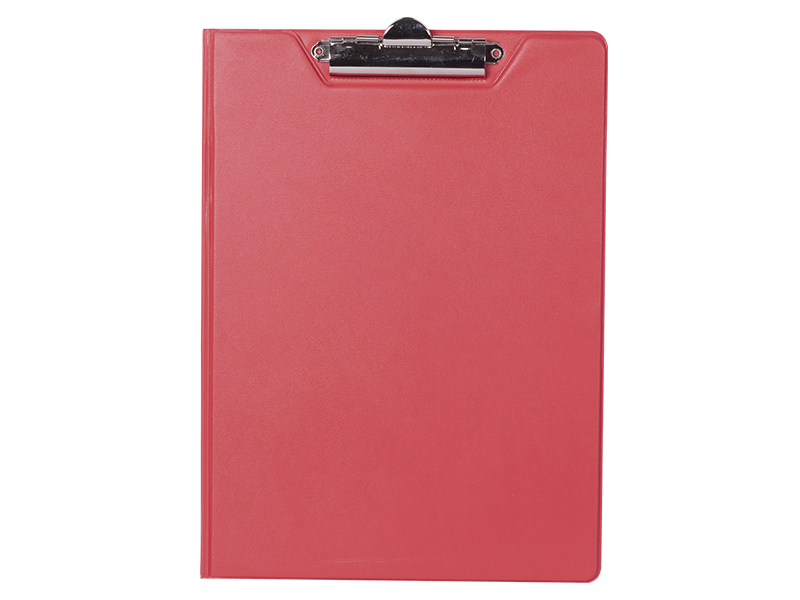 Планшет-папка (кліпборд) А4 Buromax, картон/ПВХ, червоний