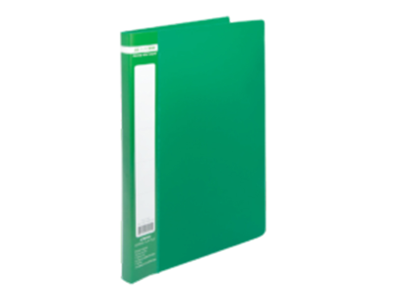 Папка-швидкозшивач (Clip-А) А4, пластик 450мкм, Buromax JOBMAX , зелений