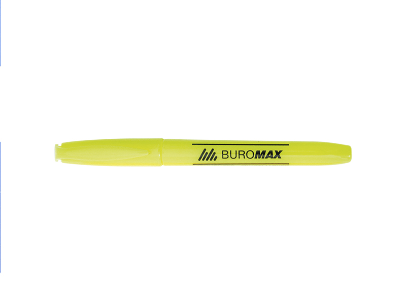 Текст-маркер BM8903-08 JOBMAX жовтий 2-4мм (круглий корпус)