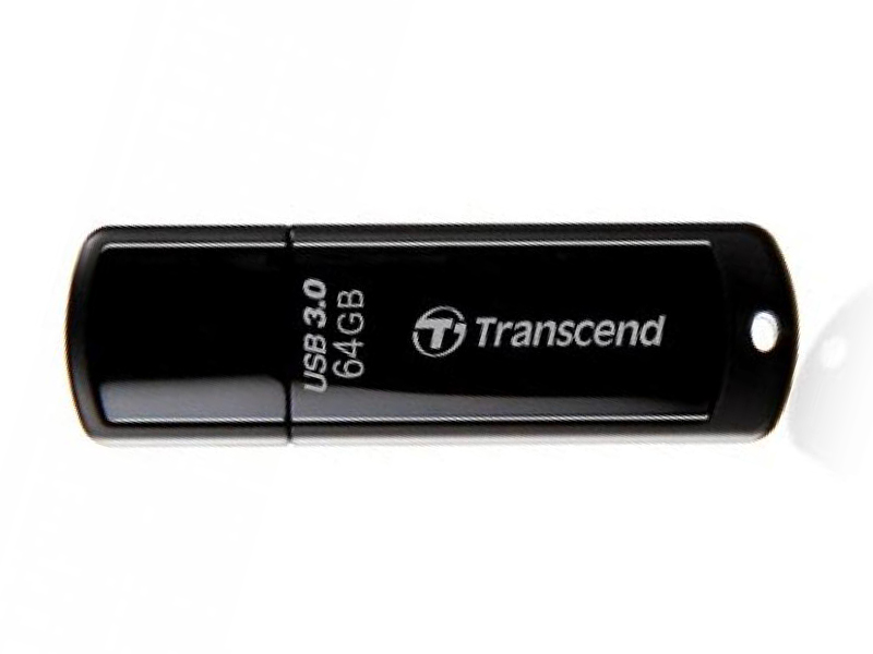 Flash USB-накопичувач 64Gb TRANSCEND JetFlash 700 (3.0), чорний