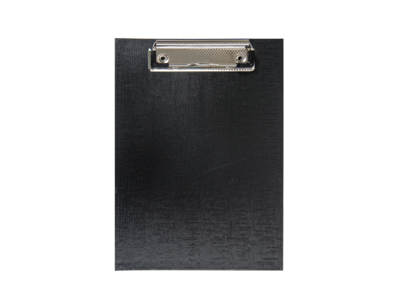 Планшет (кліпборд) А5 Buromax, картон/ПВХ, чорний