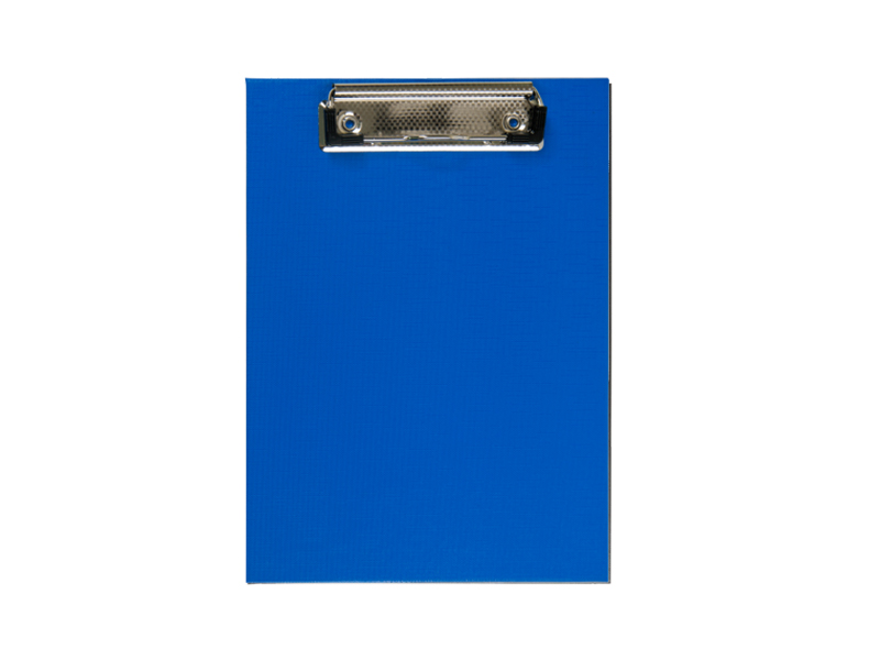 Планшет (кліпборд) А5 Buromax, картон/ПВХ, т. синій