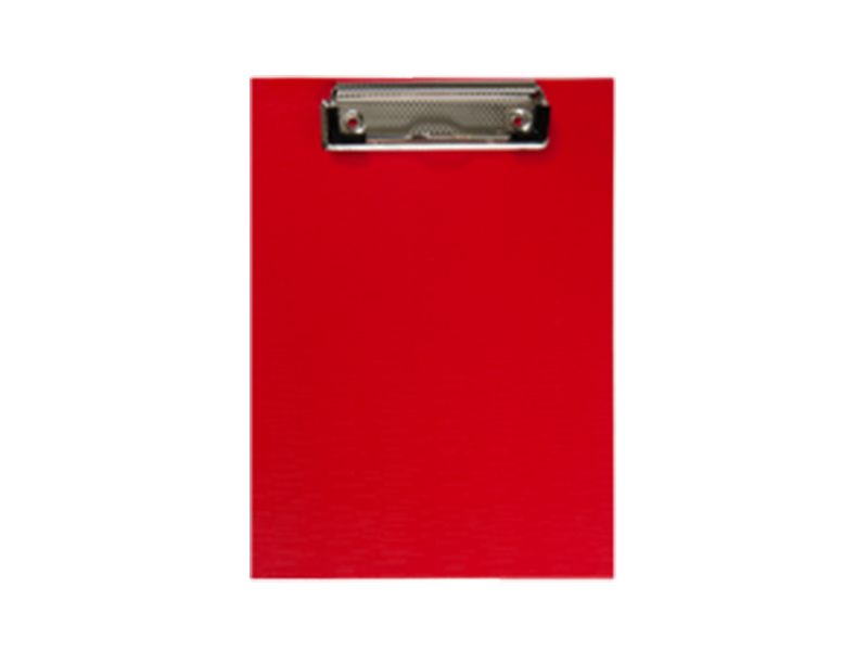 Планшет (кліпборд) А5 Buromax, картон/ПВХ, червоний