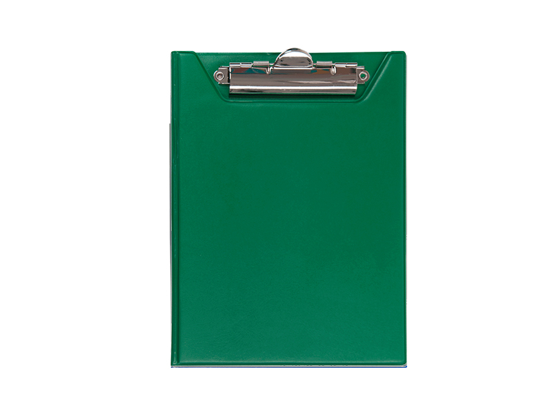 Планшет-папка (кліпборд) А5 Buromax, картон/ПВХ, зелений