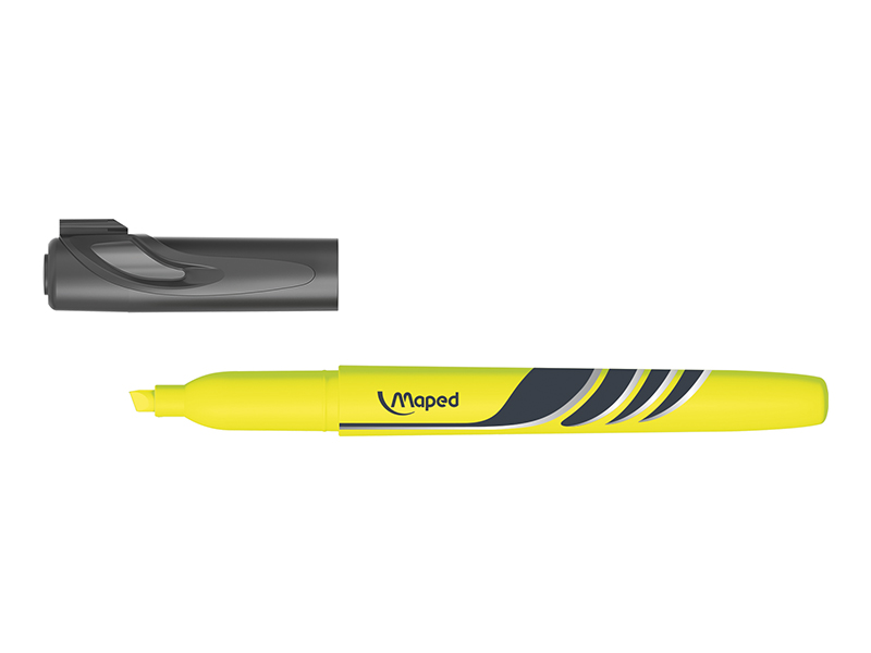 Текст-маркер Maped FLUO PEPS Pen жовтий 1-5мм (круглий корпус)