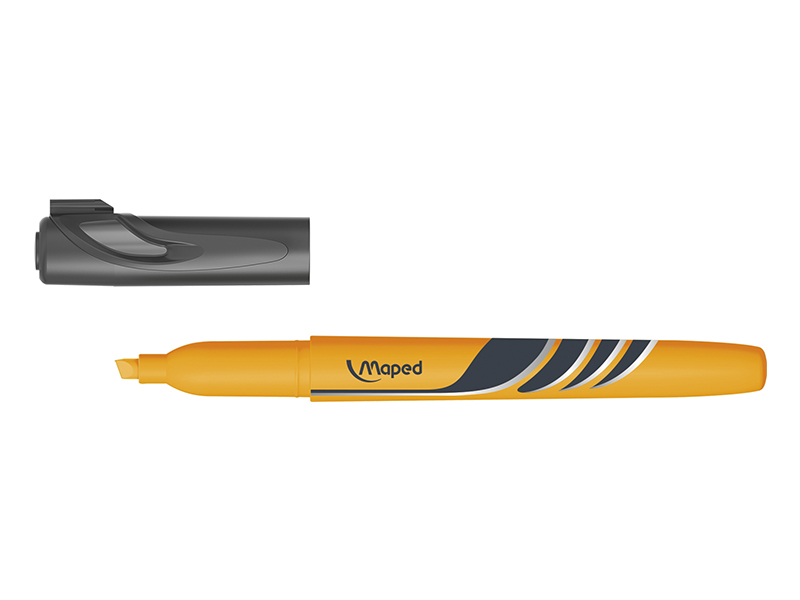 Текст-маркер Maped FLUO PEPS Pen помаранчевий 1-5мм (круглий корпус)