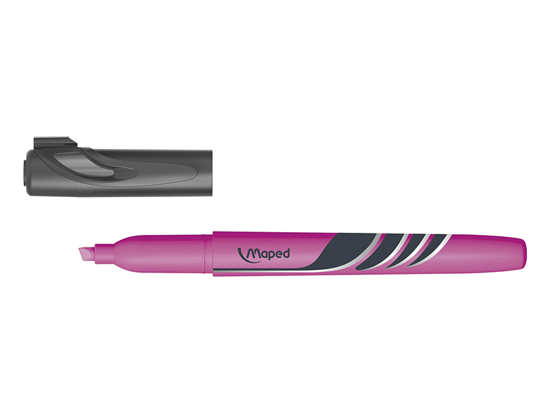Текст-маркер Maped FLUO PEPS Pen рожевий 1-5мм (круглий корпус)