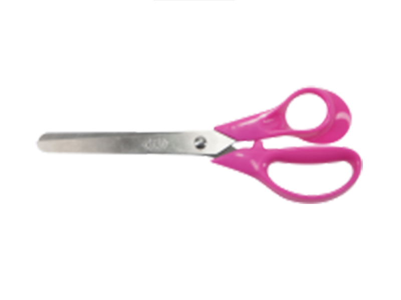Ножиці дитячі 152мм ZiBi 3D-эргономічні ручки, рожеві
