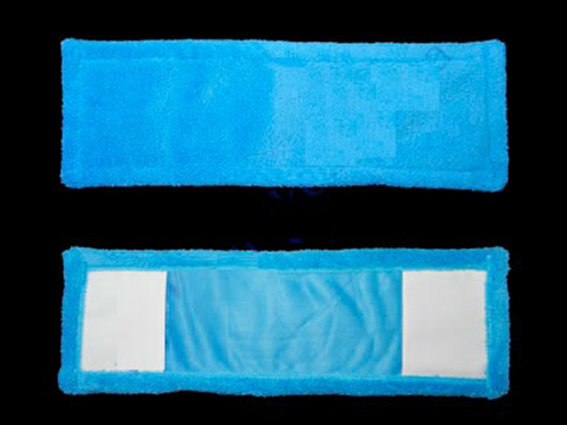 МОП 43см Універсальний з кишенями для вологого прибирання (АН09919), мікроволокно, блакитний