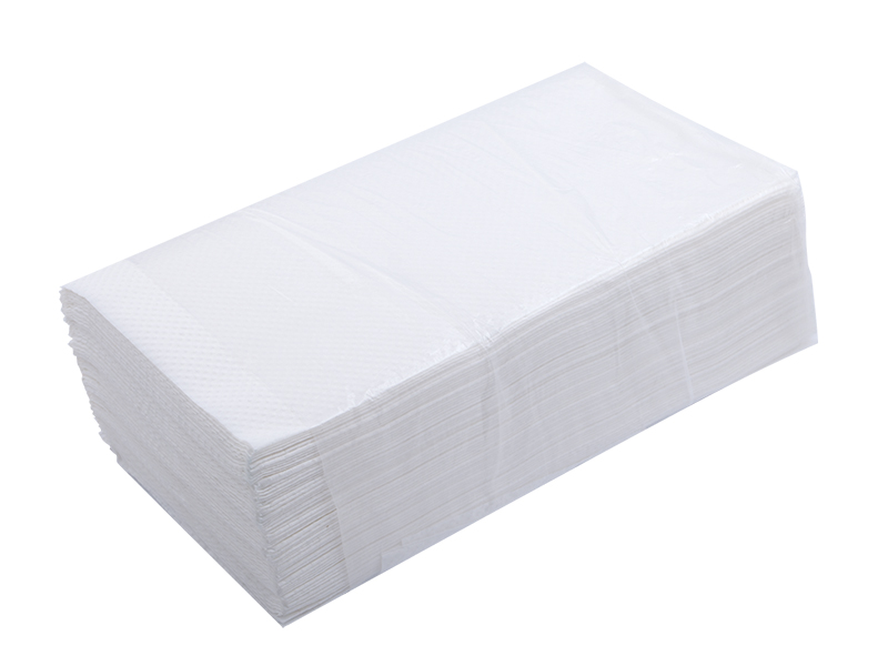 Рушники паперові целюлозні V-зл. 2-шарові 160шт Buroclian, білі