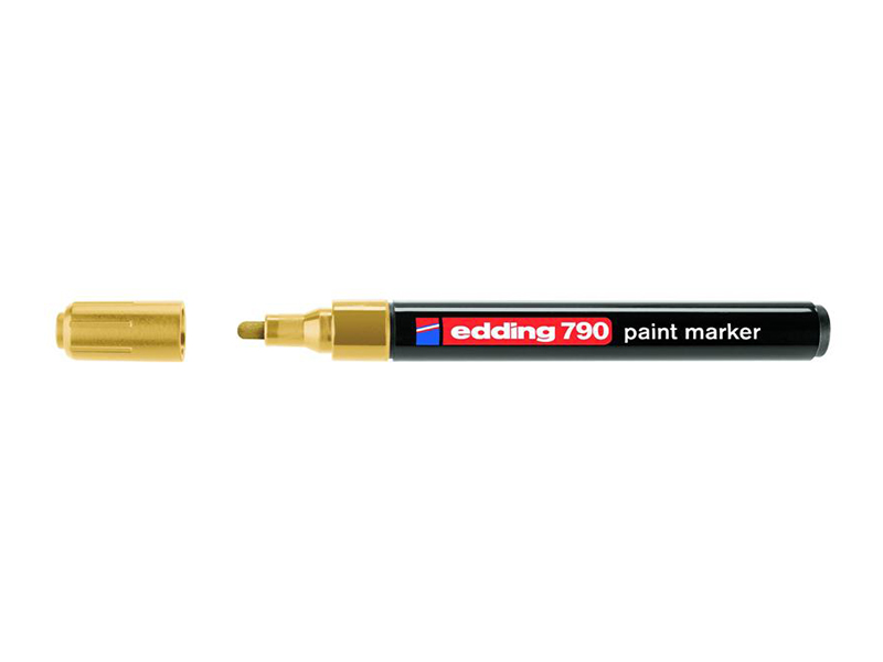 Маркер-фарба Edding Point e-790 2-3мм, золотий