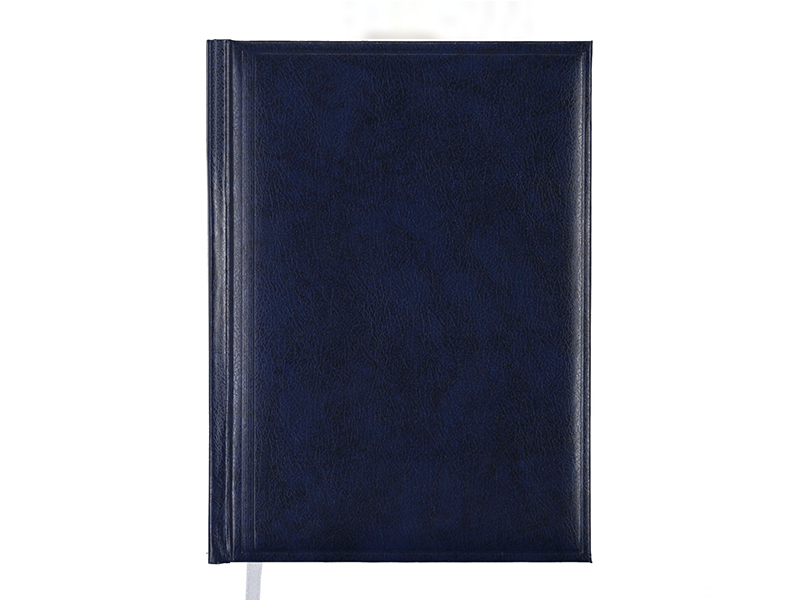 Щоденник недатований А5 BASE Miradur 288стор., білий блок (лінія), синій