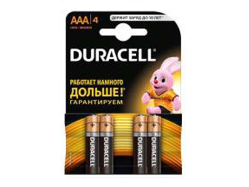 Батарейка ААА (LR3) Durasell 1шт алкалінова (мін.4шт)