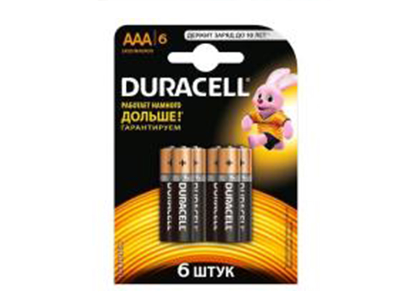 Батарейка ААА (LR3) Durasell 1шт алкалінова (мін.6шт)