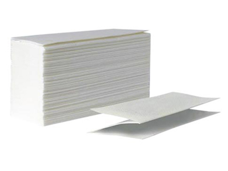 Рушники паперові Z-зл. целюлозні 2-шарові 150шт Малин, білі