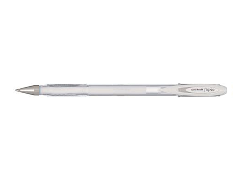 Ручка гелева біла 0,45мм uni-ball-120AC Signo Angelik Colour