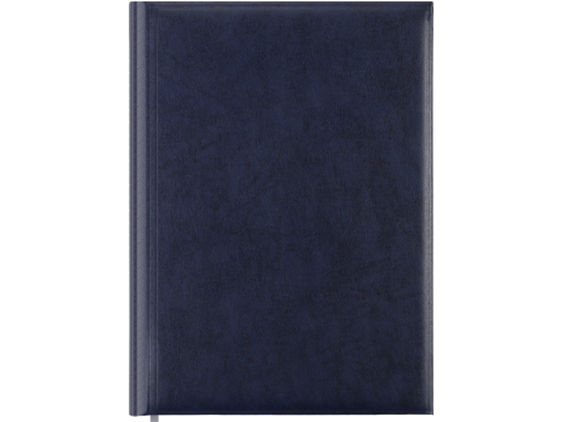 Щоденник недатований А4 BASE Miradur 288стор., білий блок (лінія), синій