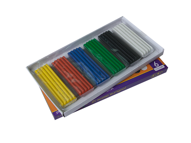 Пластилін  6 кольорів 120г ZiBi SMART (картонна коробка)