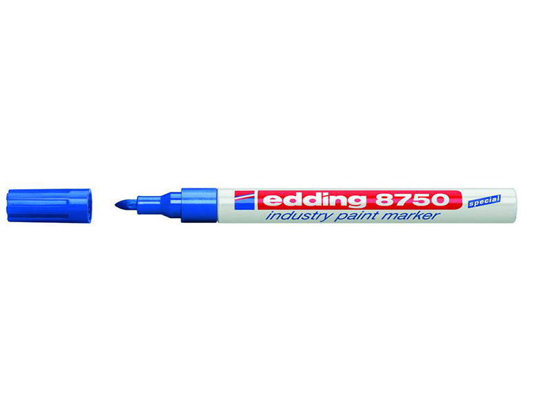 Маркер -фарба Edding Industry Point 8750 2-4мм, синій
