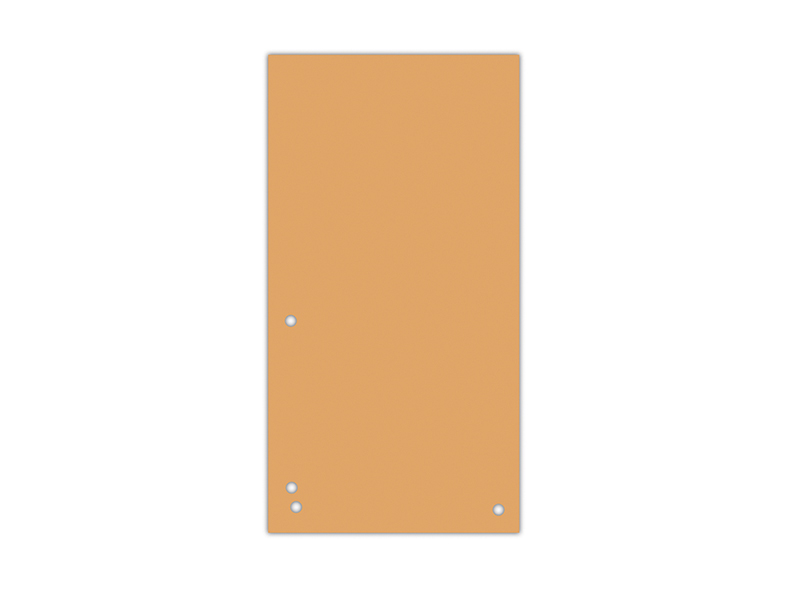 Розділювач картонний (105х230мм) 100шт/уп Donau помаранчевий