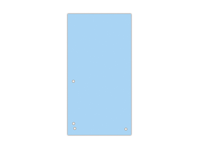 Розділювач картонний (105х230мм) 100шт/уп Donau синій
