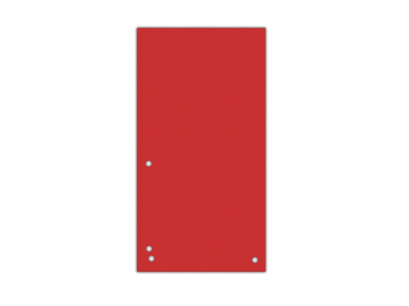 Розділювач картонний (105х230мм) 100шт/уп Donau червоний