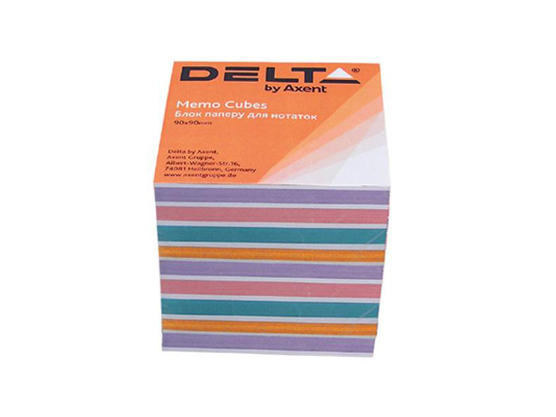 Папір для заміток не склеєний 90х90мм 800арк "Color" Delta