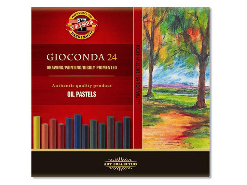 Пастель (крейда) на масляній основі  24 кольорів GIOCONDA 8350 для художніх робіт