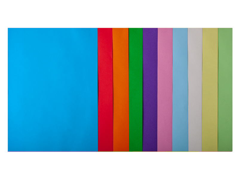 Папір кольоровий А4 80г/м2 PASTEL+INTENSIV, 50 аркушів (10 кольорів) , пастельний + інтенсивний