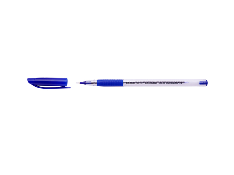 Ручка шариковая синяя 0,5мм на масляной основе Buromax SlideGrip, корпус трехгранный
