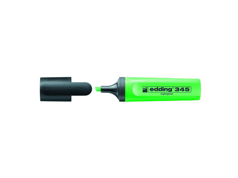 Текст-маркер edding Highlighter 2-5мм, зелений
