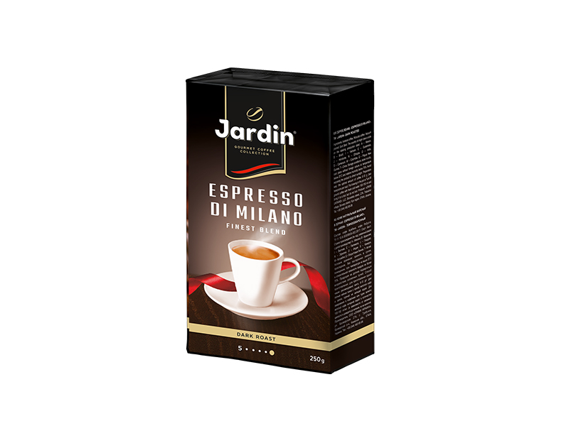 Кава Jardin мелена Espresso di Milano 250г, вакуумний пакет