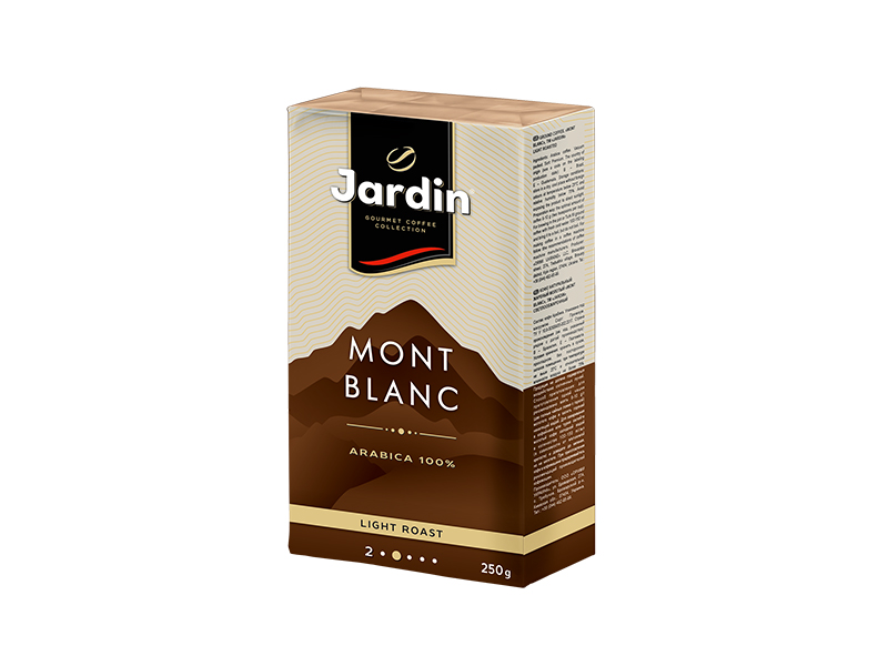 Кава Jardin мелена Mont Blanc 250г, вакуумний пакет