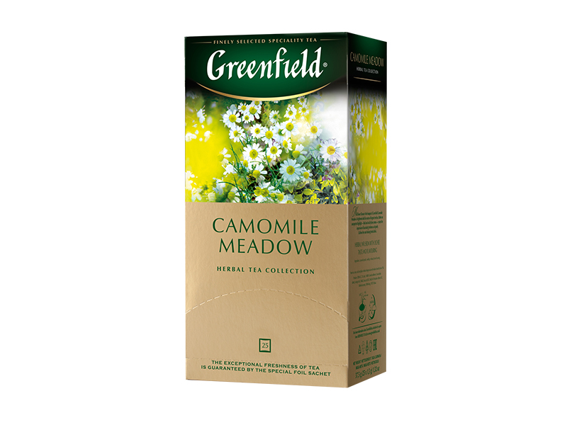 Чай травяний пакетований Greenfield 25пак.Camomile Meadow