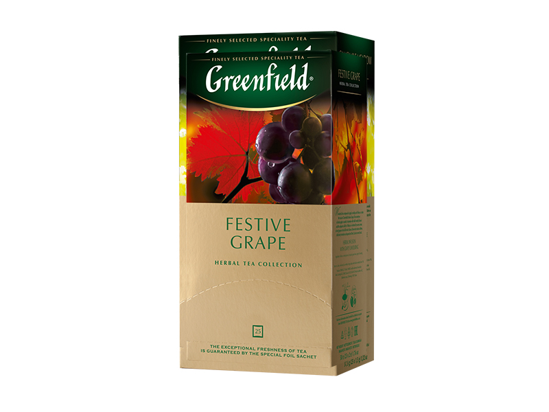 Чай травяний пакетований Greenfield 25пак.Festive Grape