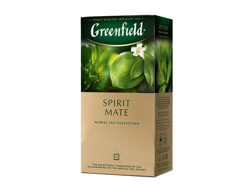 Чай трав`яний мате пакетований Greenfield 25пак Spirit Mate
