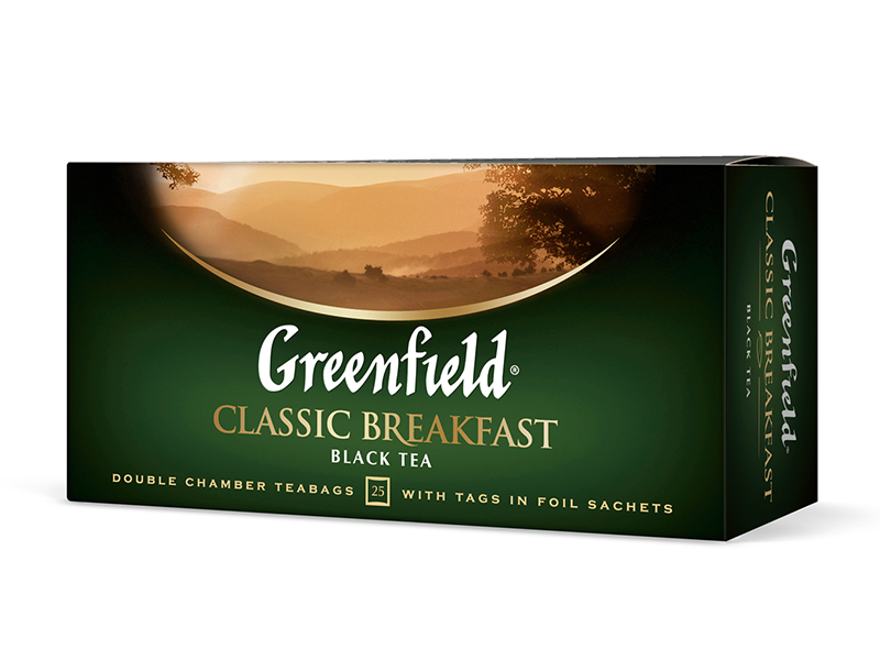 Чай чорний пакетований Greenfield  25пак Classic Breakfast