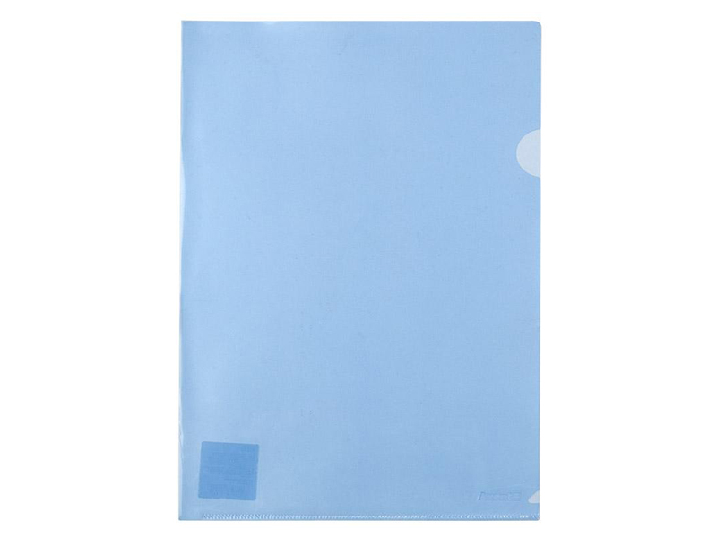 Папка-кутик А4 пл.180мкм, Axent, синій